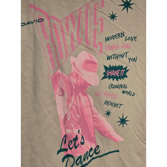 David Bowie Medium T-Shirt - Picture 2 of 4